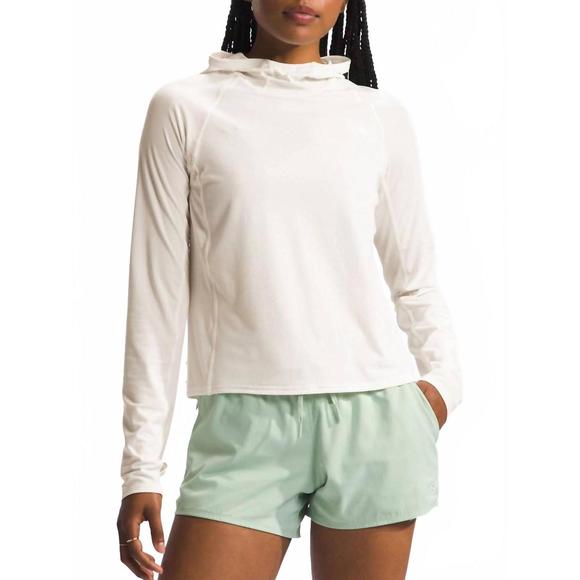 THE NORTH FACE Tops - NEW THE NORTH FACE adventure sun hoodie in white dune